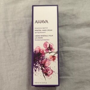 AHAVA Mineral Hand Cream in Purple Packaging